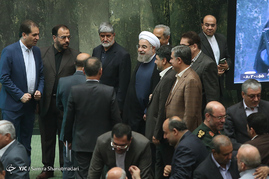 جلسه رای اعتماد به وزرای پیشنهادی دولت در مجلس شورای اسلامی

