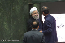 جلسه رای اعتماد به وزرای پیشنهادی دولت در مجلس شورای اسلامی
