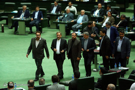 جلسه رای اعتماد به وزرای پیشنهادی دولت در مجلس شورای اسلامی