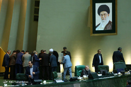 جلسه رای اعتماد به وزرای پیشنهادی دولت در مجلس شورای اسلامی