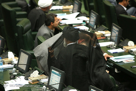 جلسه رای اعتماد به سه وزیر پیشنهادی دولت