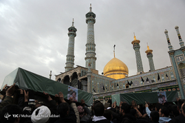 تشییع 6شهید مدافع حرم در قم
