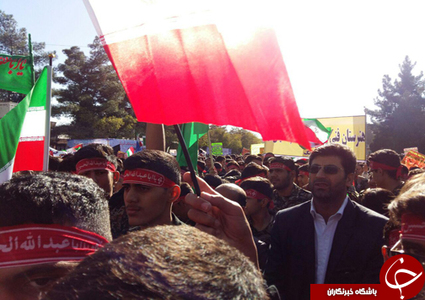 راهپیمایی مردم کرمانشاه
