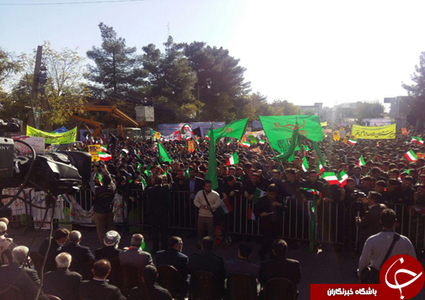 راهپیمایی مردم کرمانشاه