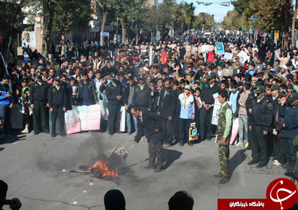 راهپیمایی در نیشابور