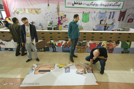 اولین روز نمایشگاه مطبوعات