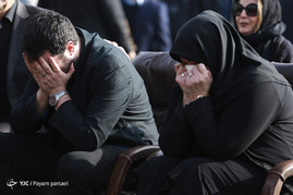 مراسم تشییع پیکر منصور پورحیدری
