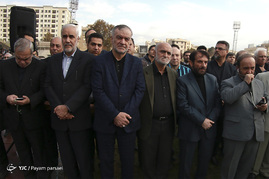 مراسم تشییع پیکر منصور پورحیدری
