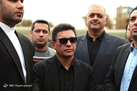 مراسم تشییع پیکر منصور پورحیدری
