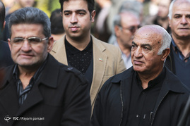  مراسم تشییع پیکر منصور پورحیدری