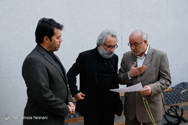تشییع پیکر محسن سیف منتقد قدیمی سینما

