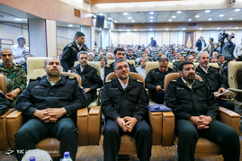مراسم تودیع و معارفه رئیس پلیس راهور تهران