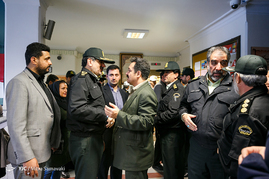 مراسم تودیع و معارفه رئیس پلیس راهور تهران