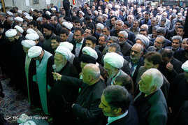 مراسم تشییع پیکرحجت الاسلام شجونی