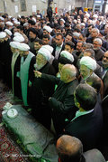 مراسم تشییع پیکرحجت الاسلام شجونی