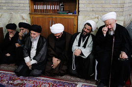 مراسم تشییع پیکرحجت الاسلام شجونی