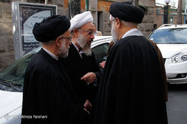 مراسم تشییع پیکرحجت الاسلام شجونی