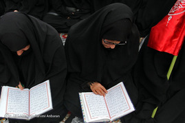 مراسم بدرقه کاروان خادمان اربعین حسینی - مشهد
