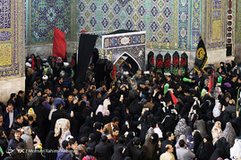 مراسم بدرقه کاروان خادمان اربعین حسینی - مشهد
