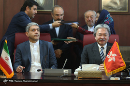 دیدار وزیر اقتصاد و دارایی با وزیر هنگ کنگ