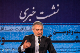 نشست خبری سخنگوی دولت در نمایشگاه مطبوعات