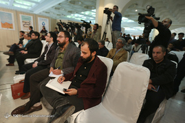 نشست خبری سخنگوی شورای نگهبان در نمایشگاه مطبوعات