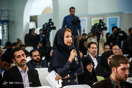 نشست خبری وزارت صنعت، معدن و تجارت در نمایشگاه مطبوعات