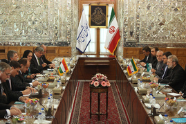 دیدار رییس مجلس با رییس مجلس مجارستان