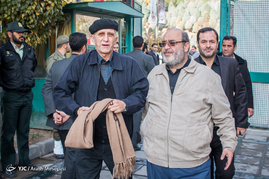 مراسم تشییع پیکر خبرنگار شهید، محسن خزایی
