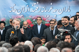 مراسم تشییع پیکر خبرنگار شهید، محسن خزایی
