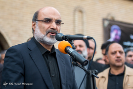 مراسم تشییع پیکر خبرنگار شهید، محسن خزایی
