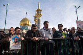 تشییع شهید مدافع حرم در همدان‎
