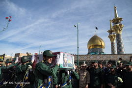 تشییع شهید مدافع حرم در همدان‎
