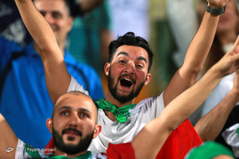ورود بازیکنان تیم ملی فوتبال ایران به ورزشگاه توانكو عبد الرحمن مالزی
