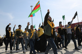 خروج زائران اربعین حسینی از مرز شلمچه‎
