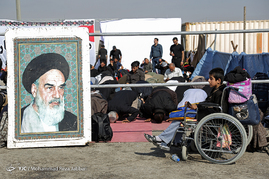 خروج زائران اربعین حسینی از مرز شلمچه‎

