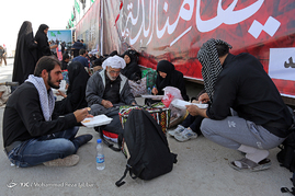 خروج زائران اربعین حسینی از مرز شلمچه‎

