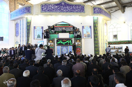 مراسم تشییع پیکر شهید خبرنگار 