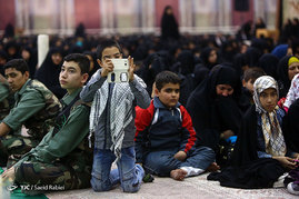مراسم تجدید میثاق بسیجیان با آرمان های بنیانگذار جمهوری اسلامی ایران