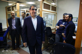 حضور وزیر بهداشت در باشگاه خبرنگاران جوان
