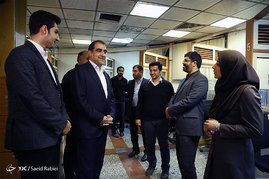 حضور وزیر بهداشت در باشگاه خبرنگاران جوان
