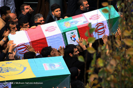 تشییع پیکر شهدای مدافع حرم - مشهد
