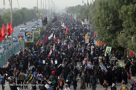 راهپیمایی عظیم زائران اربعین حسینی

