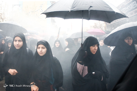 پیاده‌روی جاماندگان اربعین حسینی در تهران