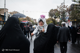 پیاده‌روی جاماندگان اربعین حسینی در تهران