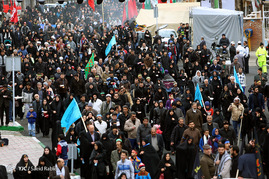 پیاده‌روی جاماندگان اربعین حسینی در تهران - 3