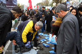 پیاده‌روی جاماندگان اربعین حسینی در تهران - 3