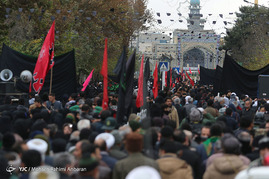 عزاداری اربعین حسینی و تشییع شهید مدافع حرم - مشهد‎
