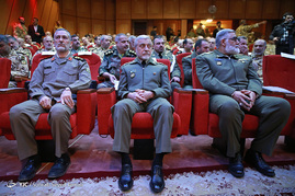 مراسم معارفه جانشین فرمانده کل ارتش و تکریم و معارفه فرمانده نیروی زمینی