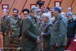مراسم معارفه جانشین فرمانده کل ارتش و تکریم و معارفه فرمانده نیروی زمینی